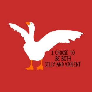 'Why Not Both Goose' design by Miss Bethany
